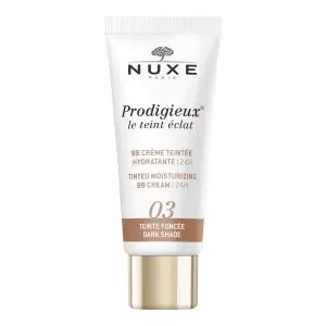 Nuxe Prodigieux BB Crème Teintée Hydratante Teinte 03 Teinte Foncée 30 ml 