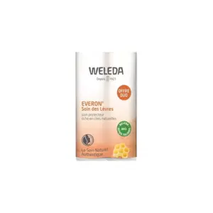 Weleda Soin des Lèvres Everon Lot de 2 x 4,8 g - Pharmacie Agnès Praden à Alès