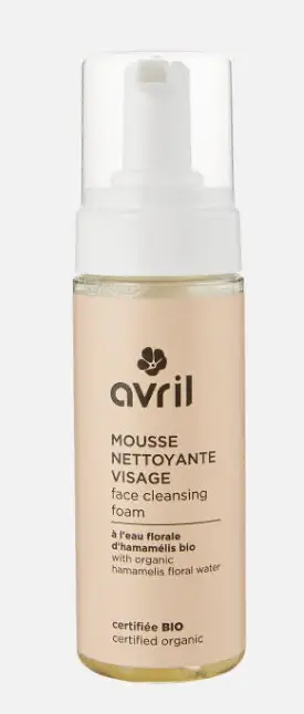 Avril Mousse nettoyante visage bio 150 ml