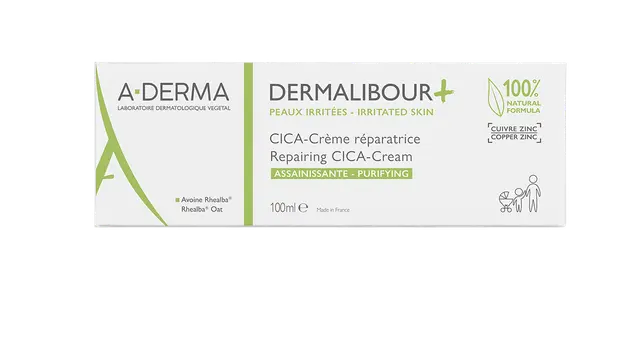 A-derma Dermalibour+ CICA Crème réparatrice 100 ml