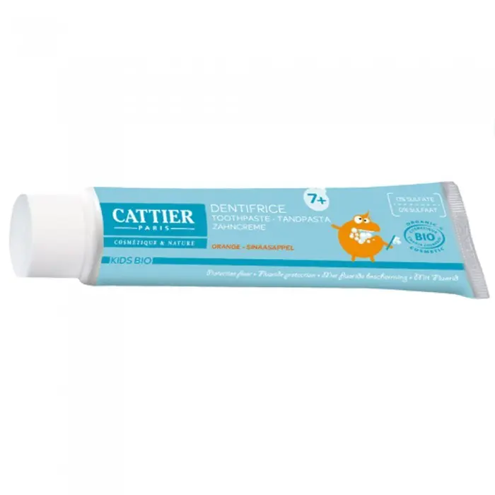 Cattier Kids Bio Dentifrice 7 Ans+ Orange 50 ml - Pharmacie Agnès Praden à Alès