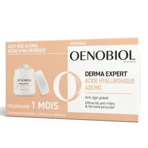 Oenobiol Derma Expert Acide Hyaluronique Age Rides Fermeté 60 Gélules