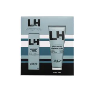 Lierac Coffret Fête des Pères Gel Hydratant + Gel Douche Offert