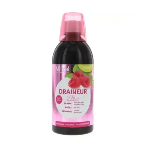 Milical Draineur Ultra Framboise 500 ml
