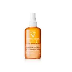 Vichy Capiral Soleil Eau de Protection Solaire Hâle Sublimé SPF30 200 ml - Pharmacie Agnès Praden à Alès