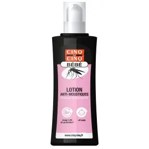 Bausch & Lomb Cinq Sur Cinq Lotion Anti-Moustiques Bébé 100ml