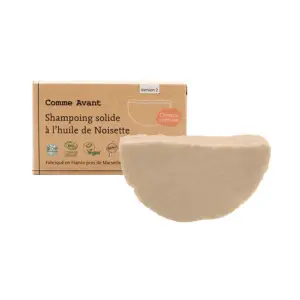 Comme Avant Shampoing Solide à l'Huile de Noisette 70 g