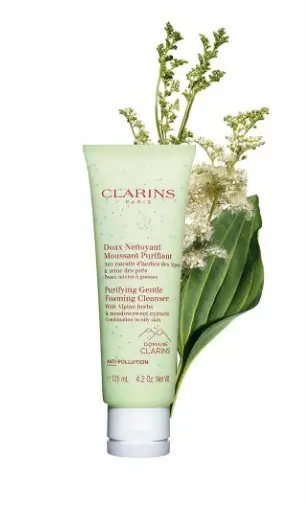 Clarins Doux Nettoyant Moussant Purifiant Peaux mixtes à grasses 125ml