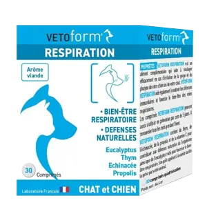 Vetoform Respiration 30 comprimés