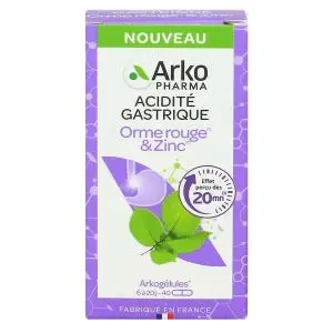Arkopharma Arkogélules Acidité Gastrique 40 Gélules