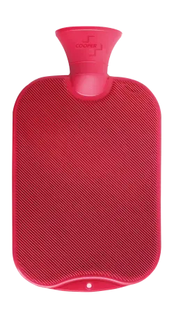 Cooper Bouillotte caoutchouc rouge 2L