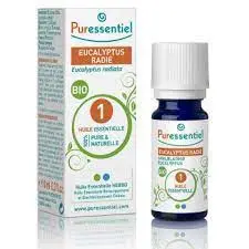 Puressentiel Eucalyptus radié BIO huile essentielle 10ml - Pharmacie Agnès Praden à Alès