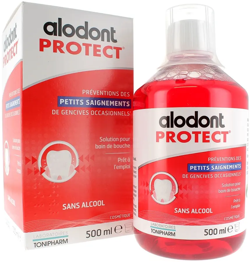 Alodont protect Bain de bouche 500 ml - Pharmacie Agnès Praden à Alès