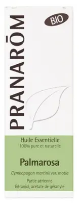 Pranarôm Huile Essentielle Palmarosa  Bio 10 ml
