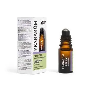 Pranarôm Aromaboost Relax Détente Roll-On Aux Huiles Essentielles Bio 5 ml - Pharmacie Agnès Praden à Alès