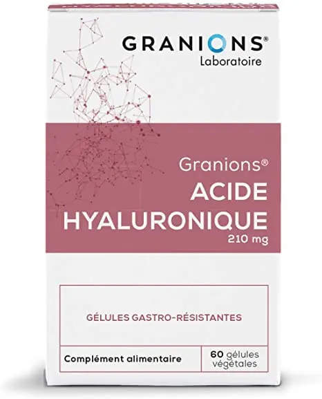 Laboratoire des Granions acide hyaluronique 60 gélules 16g - Pharmacie Agnès Praden à Alès