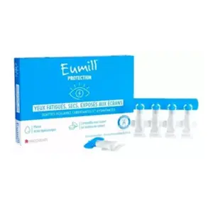 Eumill Protection Yeux Fatigués & Secs 10 Unidoses de 0,5 ml
