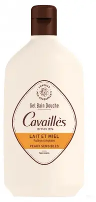 Cavaillès Gel Bain Douche Lait Miel 400 ml - Pharmacie Agnès Praden à Alès