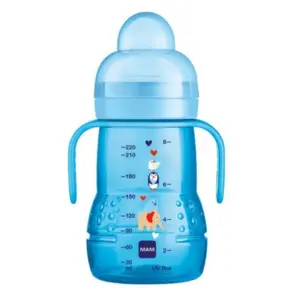 Mam Biberon de Transition Bleu 220 ml