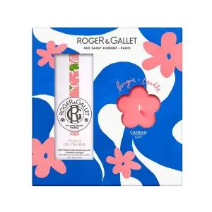 Roger & Gallet Fleur de Figuier Coffret Eau Parfumée Bienfaisante 100ml et Bougie 85gr