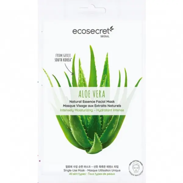 Eco secret Masque visage aloe vera hydratant intense 20 ml