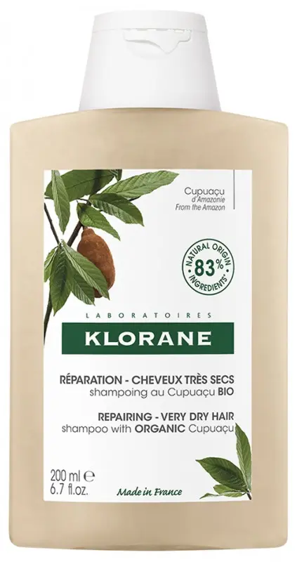 Klorane Shampoing au Cupuaçu Bio 200 ml - Pharmacie Agnès Praden à Alès