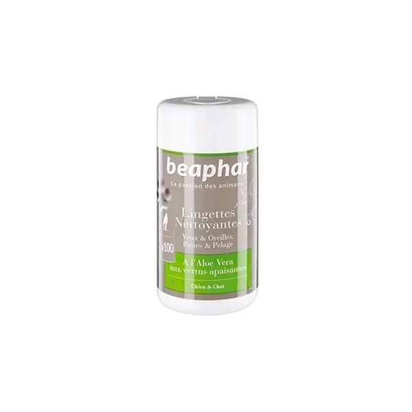 Beaphar Lingettes Nettoyantes Yeux et Oreilles x 100