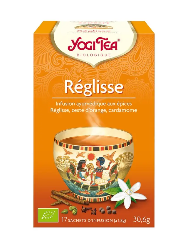 Yogi Tea Infusion Réglisse 17 Sachets