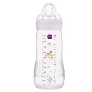 Mam Biberon Easy Active Lilas 330 ml - Pharmacie Agnès Praden à Alès