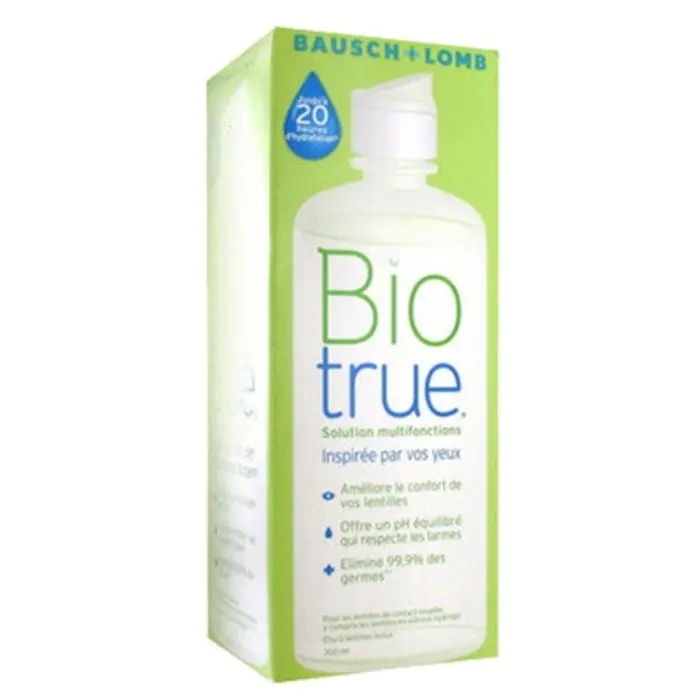 Biotrue solution multifonction pour lentilles flacon 300ml - Pharmacie Agnès Praden à Alès