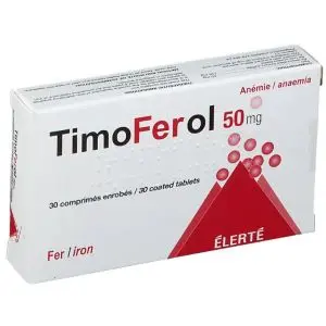 Élerté Timoférol 50 mg 30 Comprimés