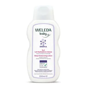Weleda Baby Lait Hydratation intense Derma 3en1 200ml - Pharmacie Agnès Praden à Alès