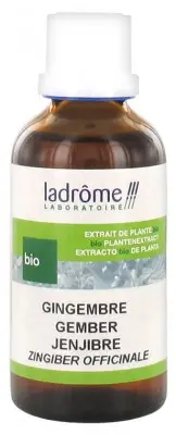 Ladrôme Extrait de Plante Bio Gingembre 50 ml