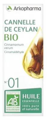 Arkopharma Huile Essentielle Cannelle de Ceylan 10ml
