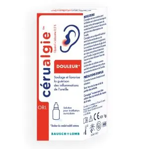 Bausch & Lomb Cerualgie Hygiène de l'Oreille 7g