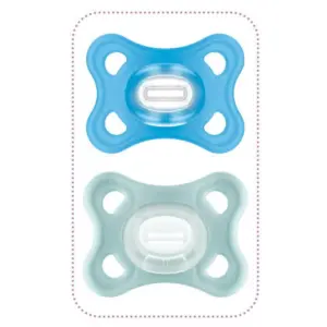 Mam Sucette Comfort Silicone 2-6 mois Vert x2