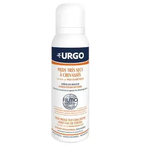 Urgo Crème en Mousse Pieds Très Secs à Crevassés 125ml