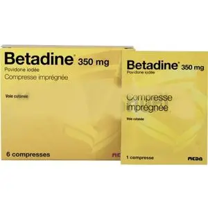 Meda Pharma Bétadine 350 mg 6 Compresses