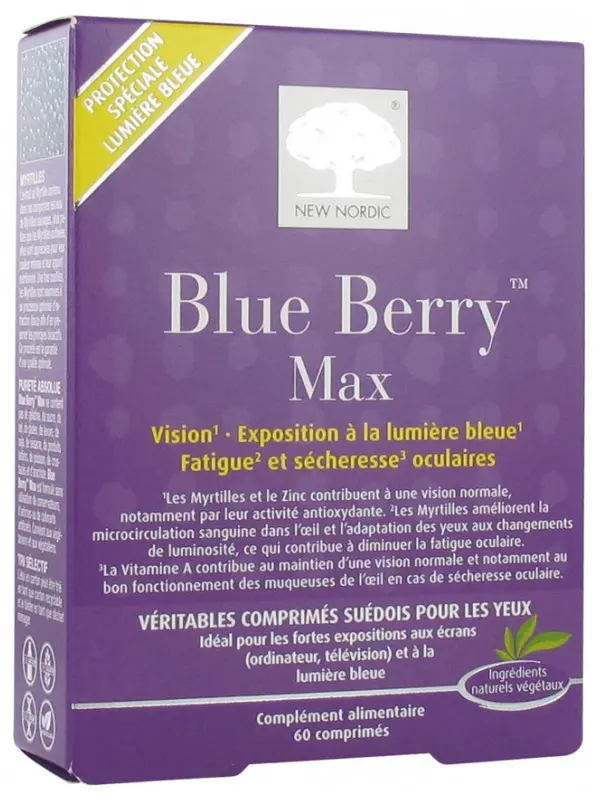 Blue Berry Max 60 Comprimés