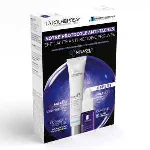 La Roche-Posay Mela B3 Soin Correcteur Anti-Taches SPF30 40 ml + Sérum Concentré Anti-Taches 10 ml Offert - Pharmacie Agnès Praden à Alès