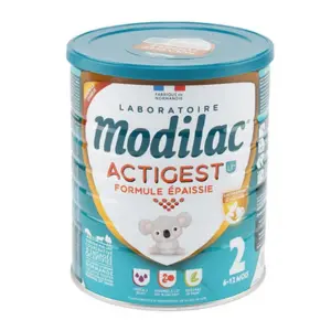 Modilac Actigest LF+ 2 Lait 6 - 12 mois 800g