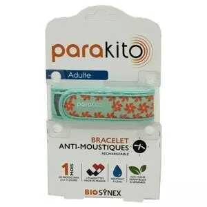 Parakito Bracelet Anti-Moustiques Adulte Fun Etoiles