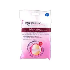 Orgakiddy Culottes Jetables 4 Unités - Taille - M