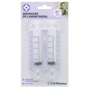 L2n Pharma Seringues Lavage Nasale x2