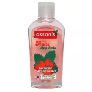 Assanis Gel Hydroalcoolique Fraise Des Bois 80ml