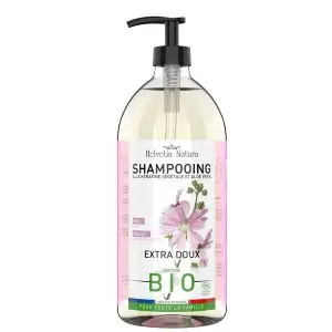 Helvetia Natura Shampooing Extra-Doux Miel et Mauve Bio 1L - Pharmacie Agnès Praden à Alès