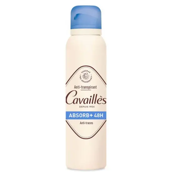 Cavaillès Déodorant Absorb+ 48 H Anti-Transpirant Spray 150ml