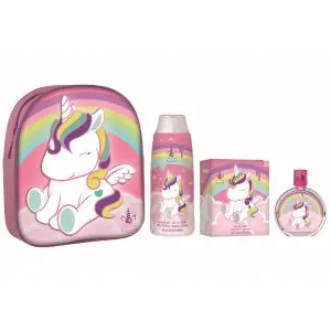 Ageti Sac À Dos Unicorn + Eau De Toilette 50 ml + Gel Douche 300ml