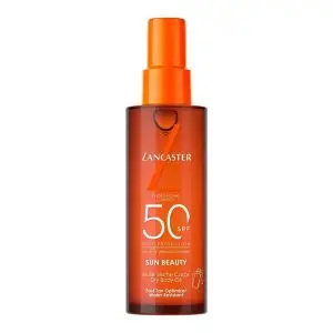 Lancaster Sun Beauty Huile sèche soyeuse accélératrice de bronzage spray SPF50 150 ml