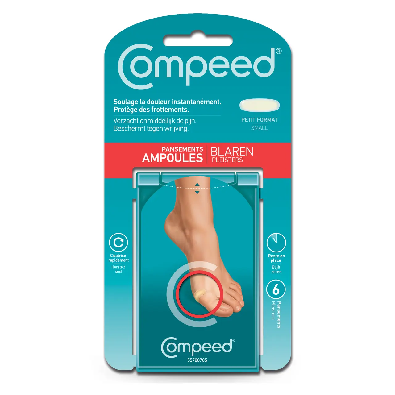 Compeed Ampoules Petit Format 6 Pansements - Pharmacie Agnès Praden à Alès